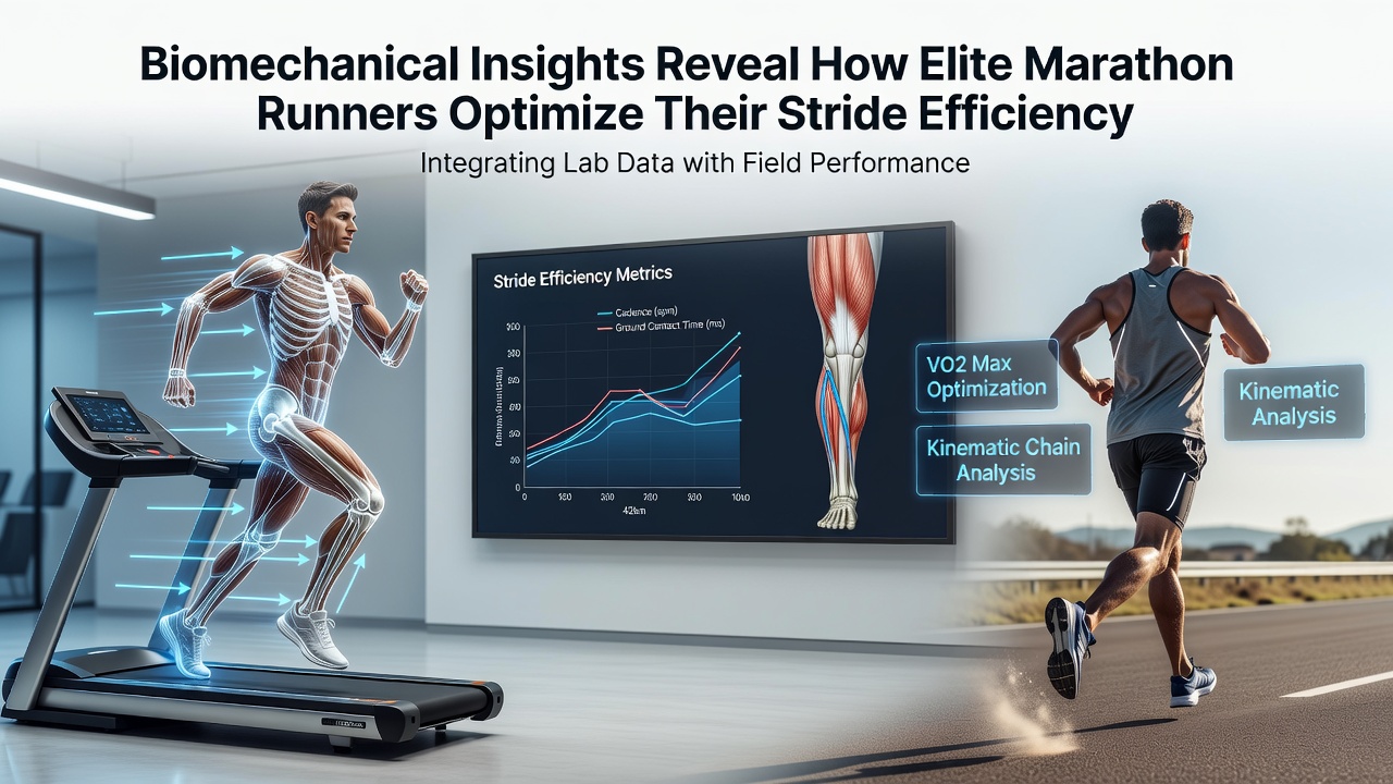Detailed view of foot strike mechanics captured during elite marathon competition